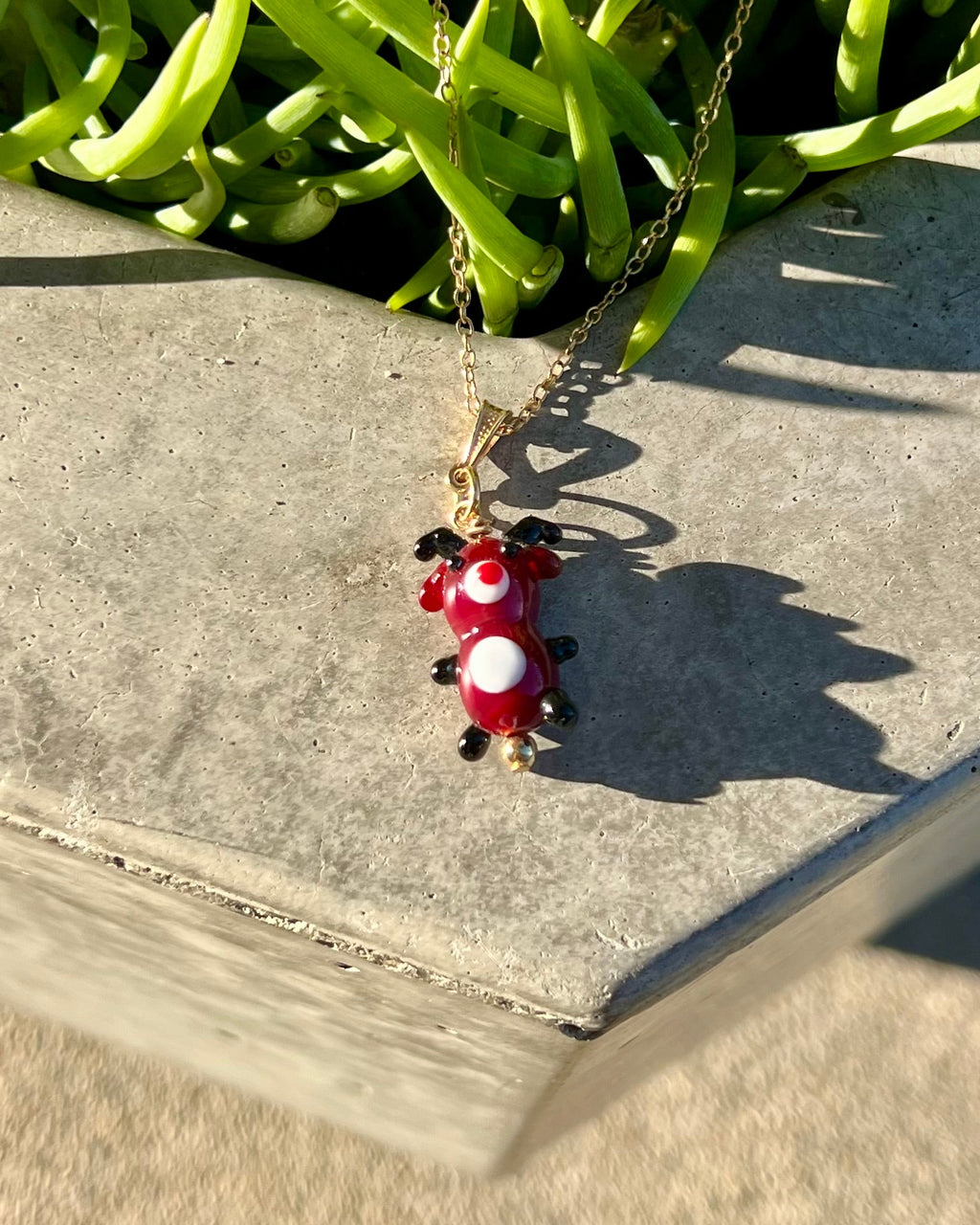 Bloopie Cozy Reindeer Necklace🤎
