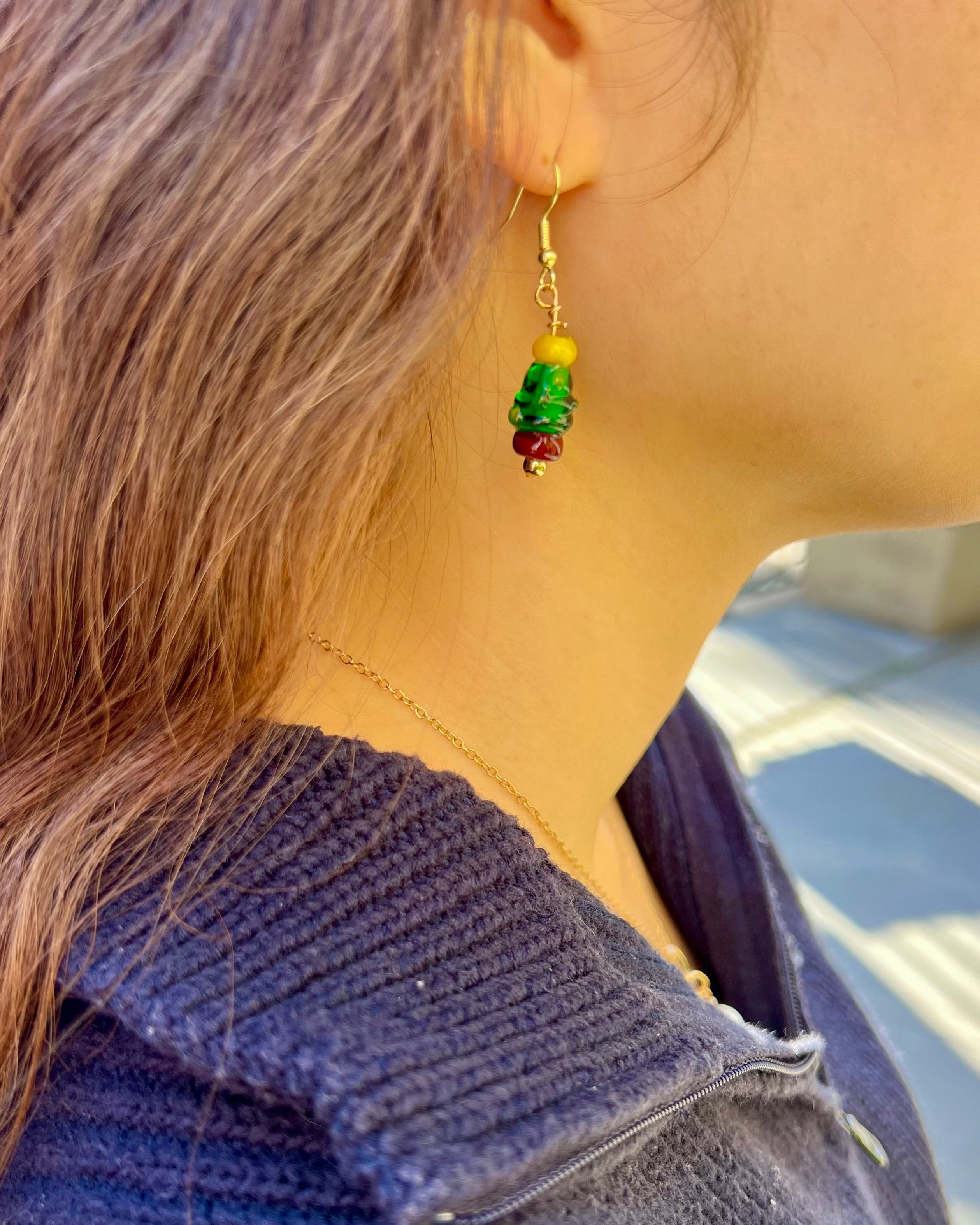 Bloopie Tiny Tree Earrings
