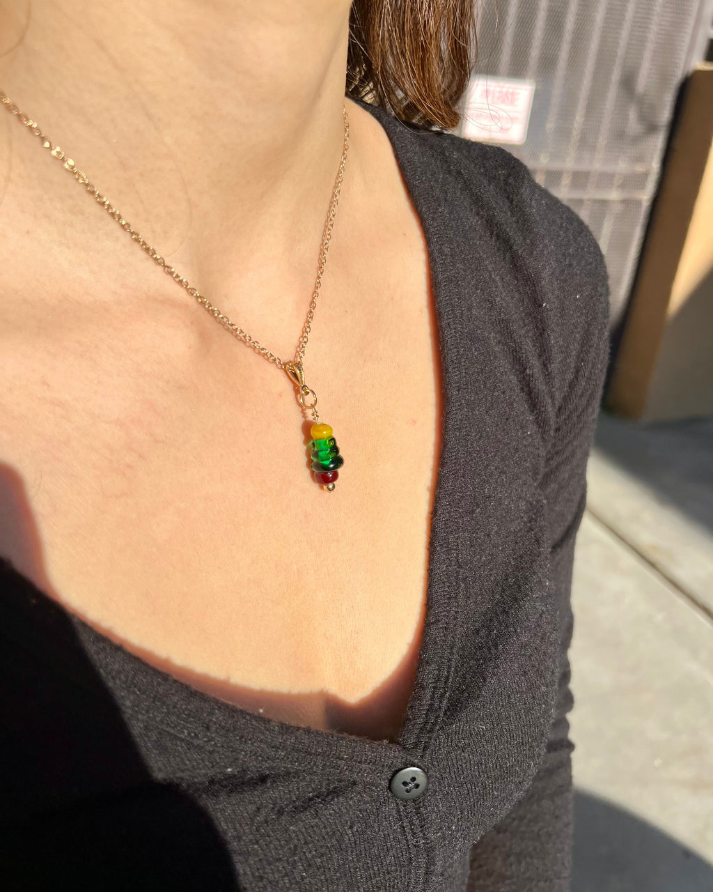 Bloopie Tiny Tree Necklace