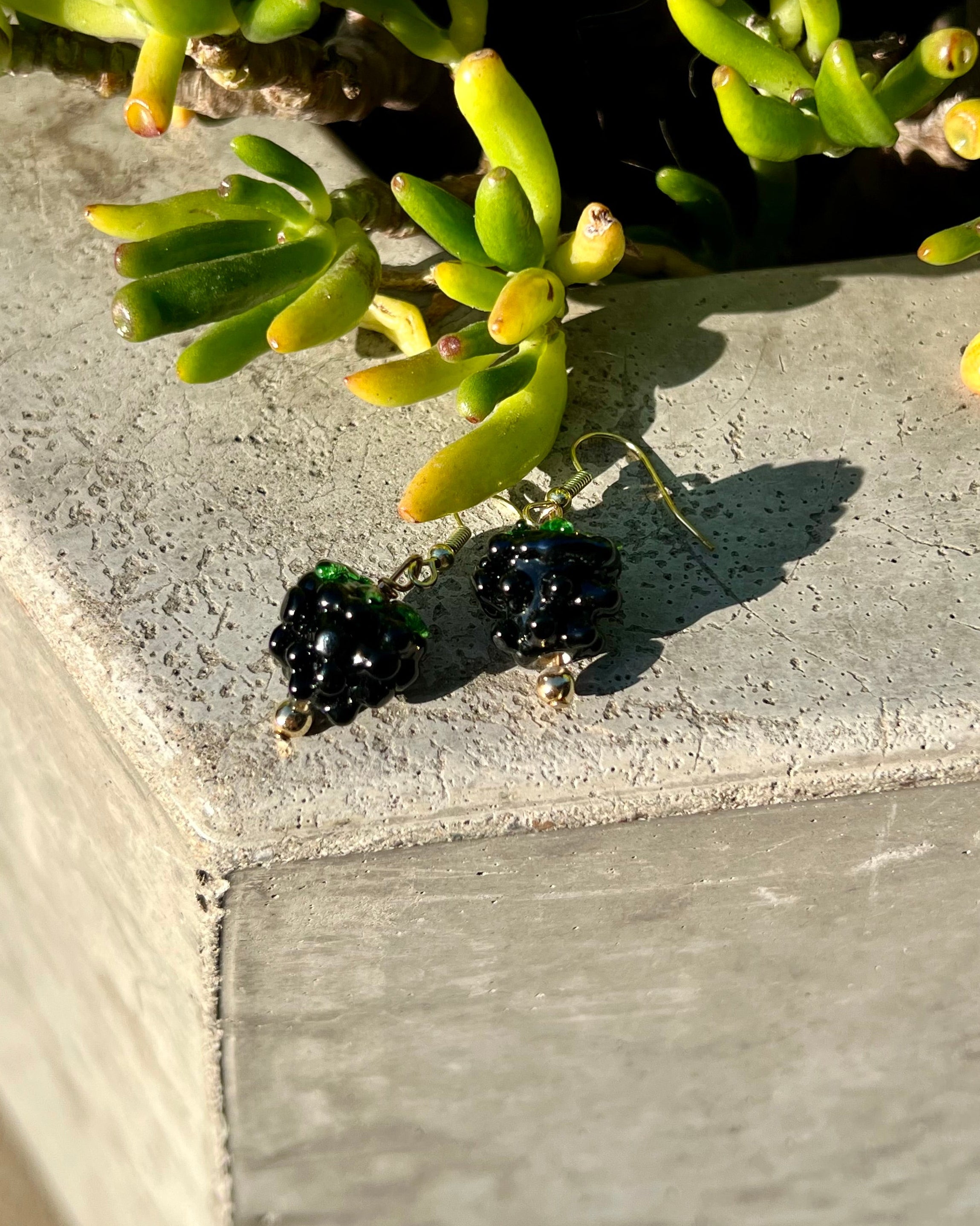 Little Blackberry Earrings