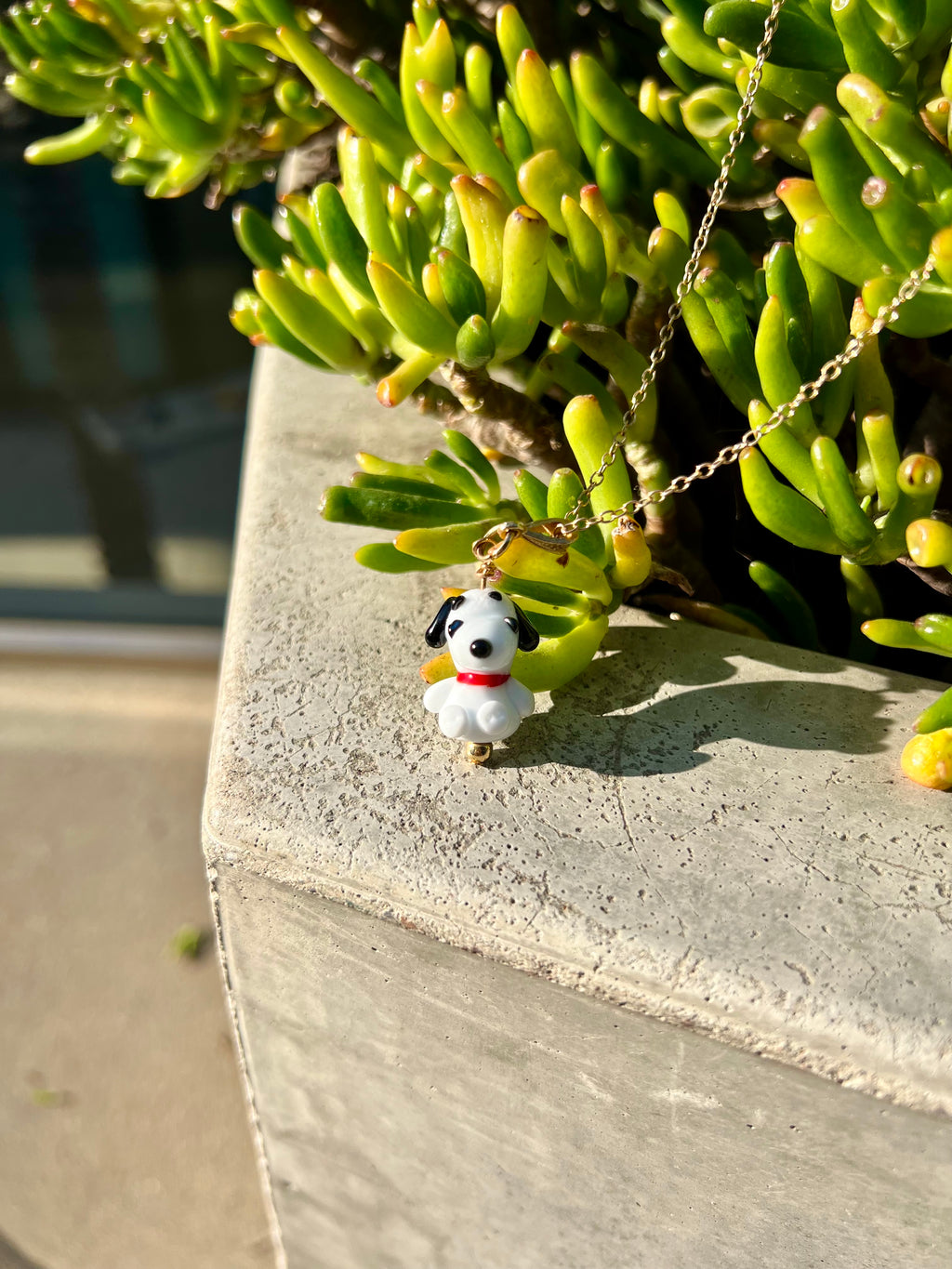 snoopy necklace