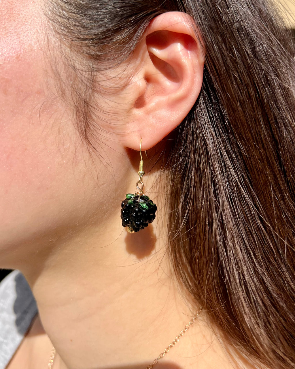 Little Blackberry Earrings