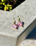 Bloopie Soft Heart Earrings – Blush Pink