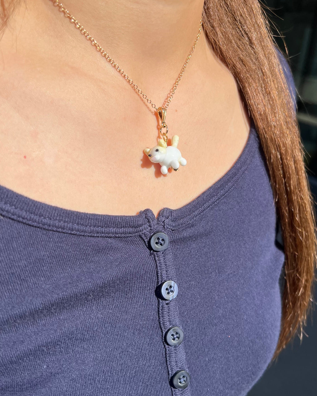 Spookitty Charm Necklace