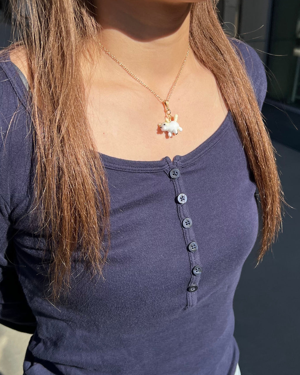 Spookitty Charm Necklace