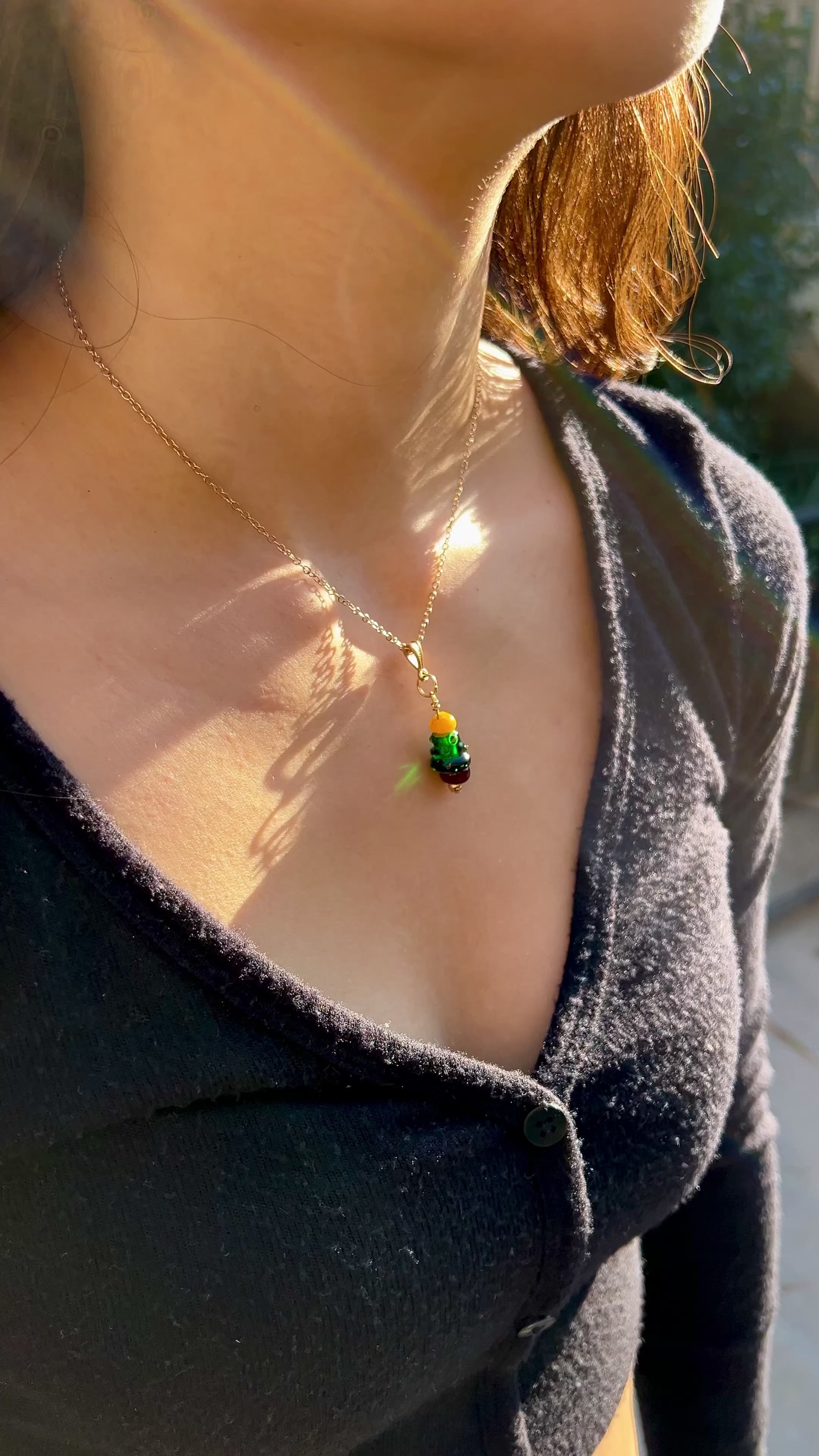 Bloopie Tiny Tree Necklace
