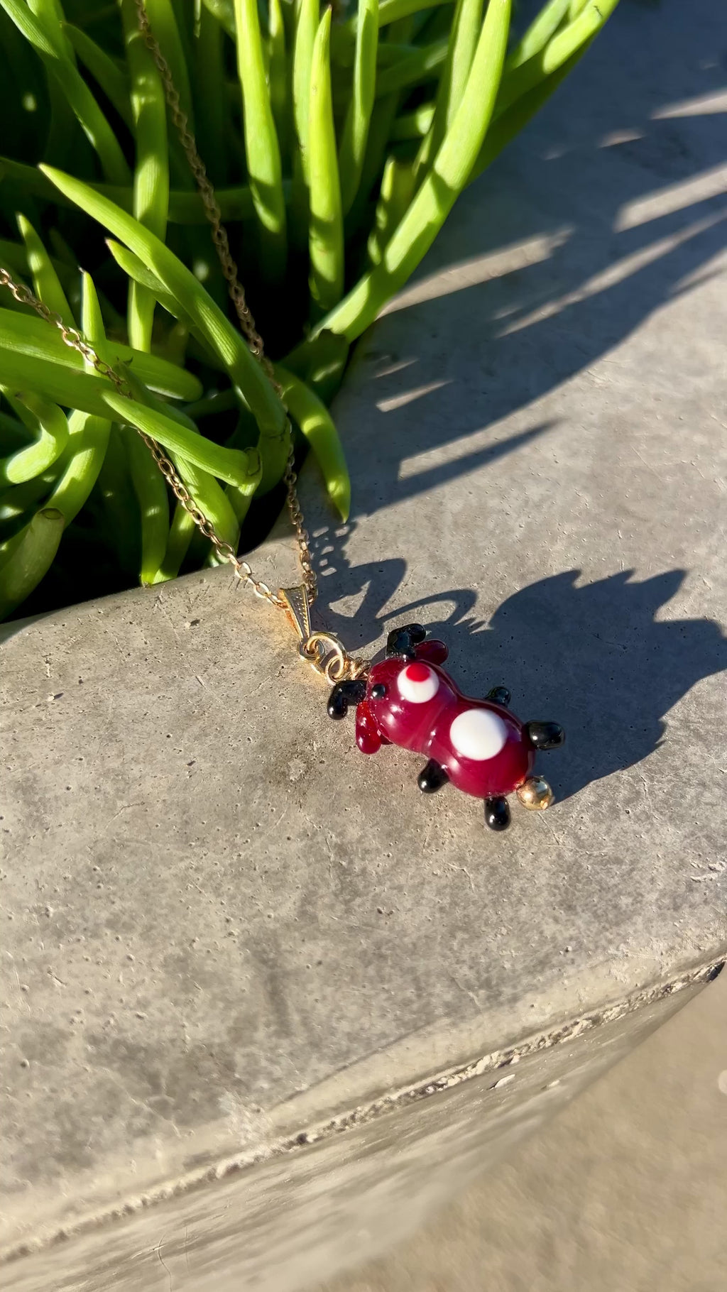 Bloopie Cozy Reindeer Necklace🤎