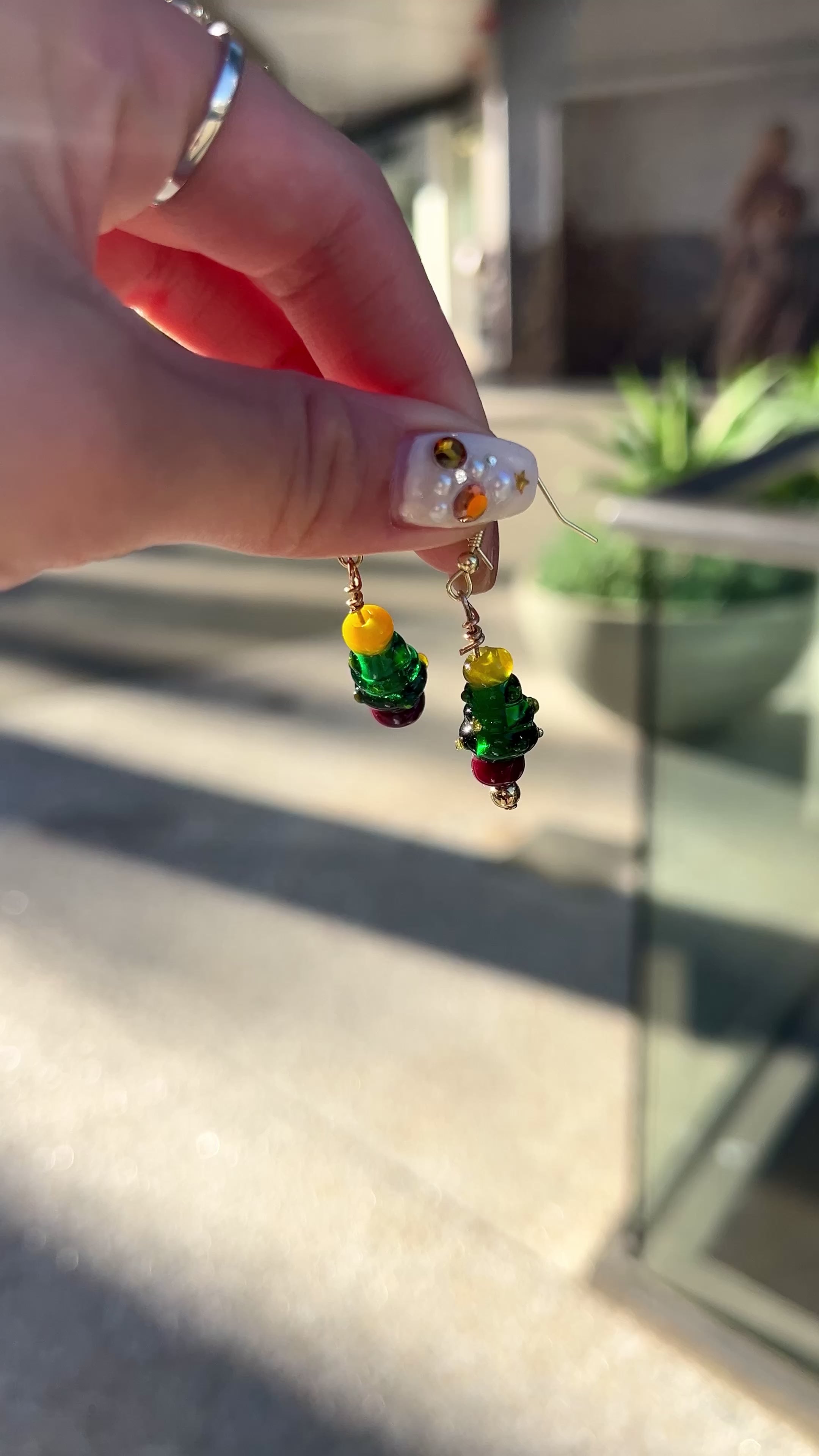 Bloopie Tiny Tree Earrings
